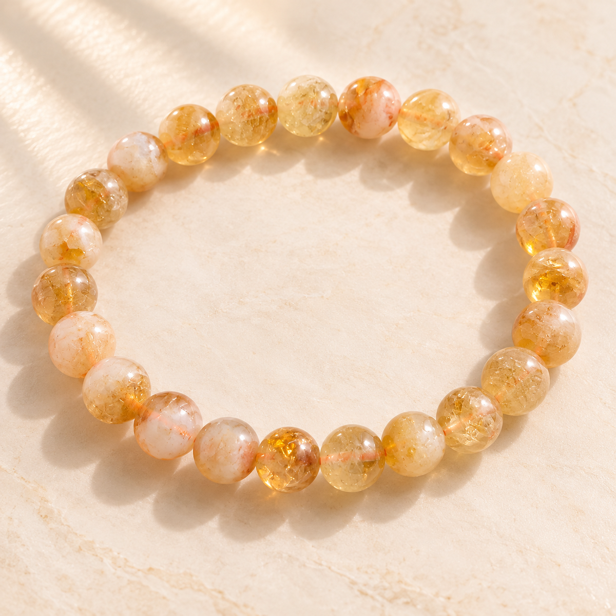 Natural Citrine Bracelet – Abundance, Confidence & Prosperity
