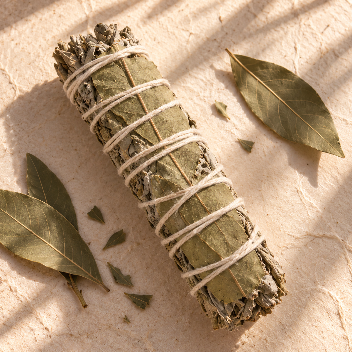 Sage + Bay Leaf Ritual Bundle – Manifestation, Protection & Clarity
