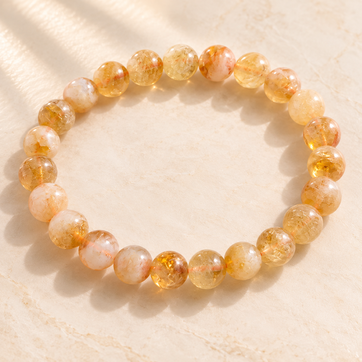 Natural Citrine Bracelet – Abundance, Confidence & Prosperity