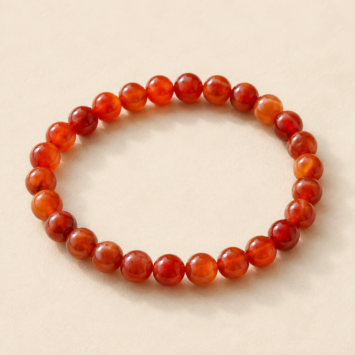 Carnelian Crystal Bracelet | Confidence, Creativity & Positive Energy