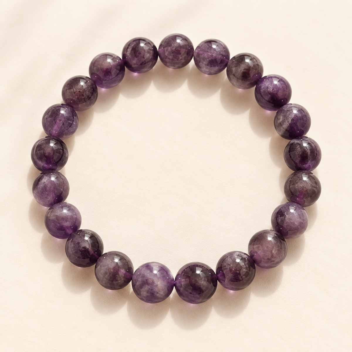 Natural Amethyst Bracelet – Calm, Clarity & Spiritual Protection