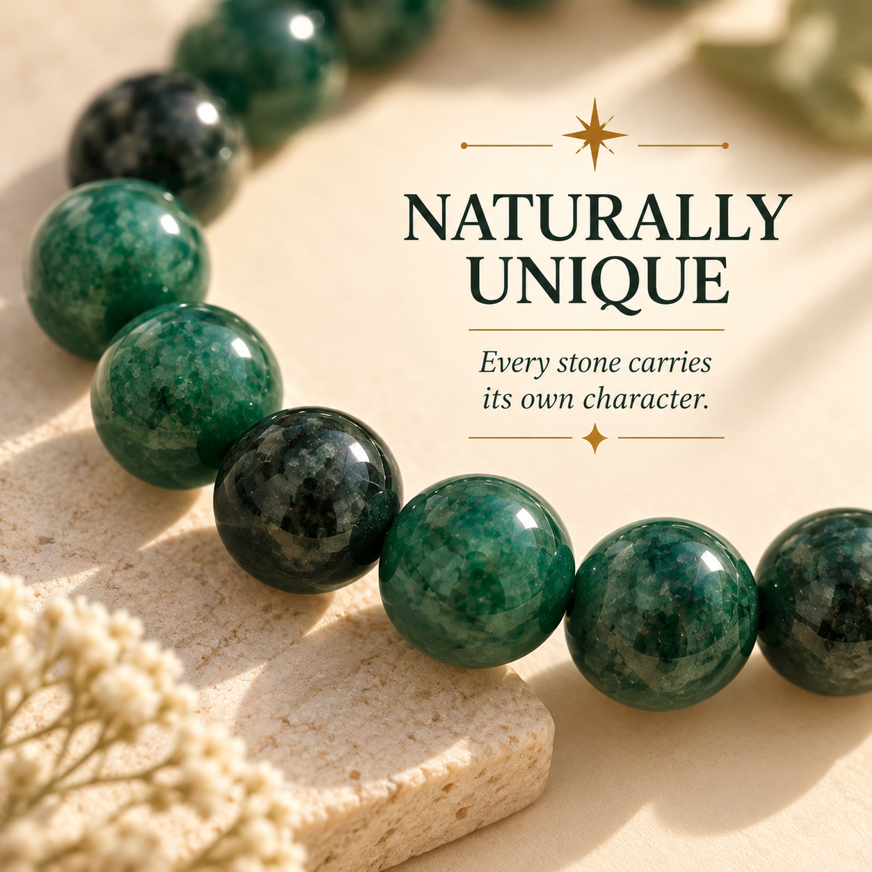 Natural Green Jade Bracelet – Luck, Prosperity & Harmony
