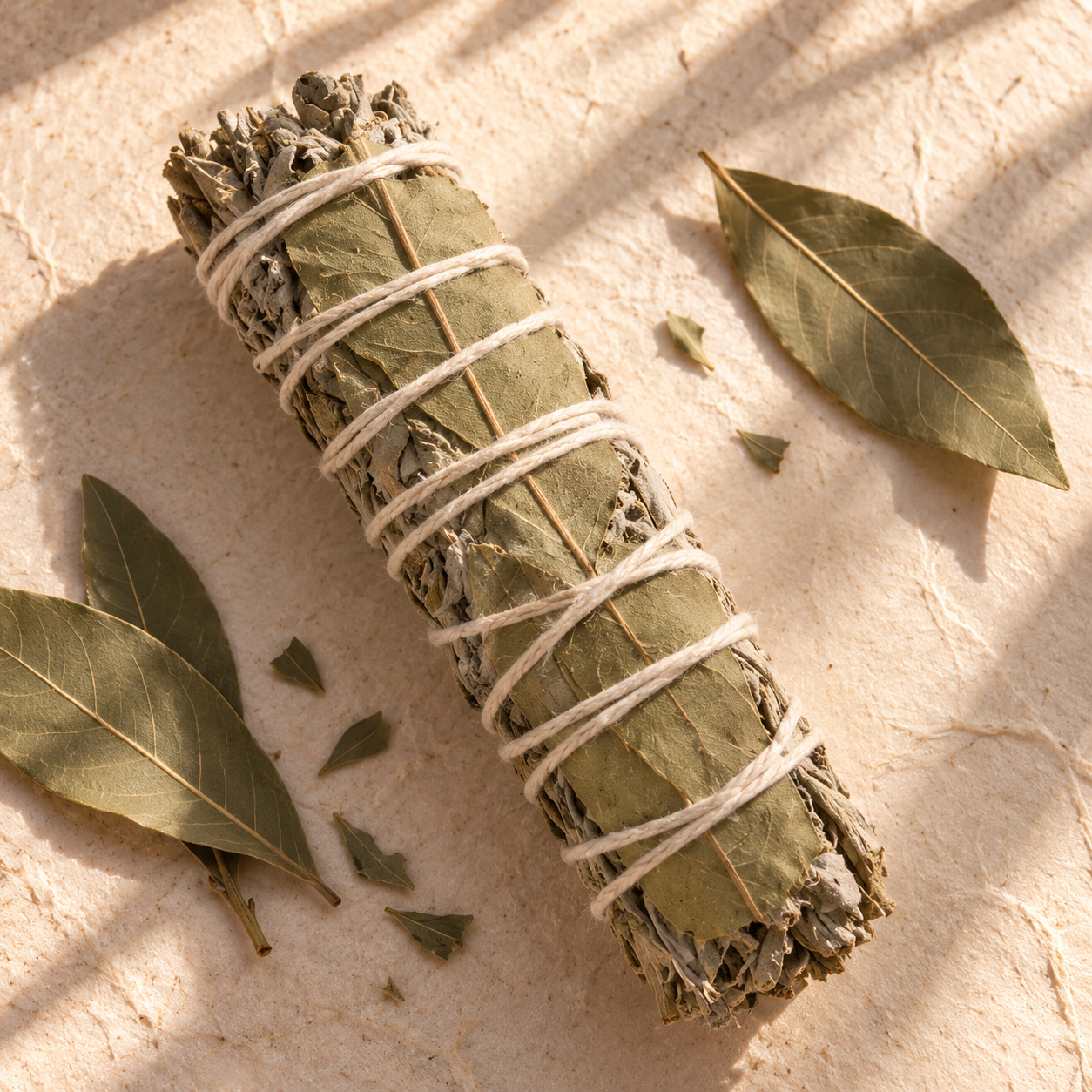 Sage + Bay Leaf Ritual Bundle – Manifestation, Protection & Clarity